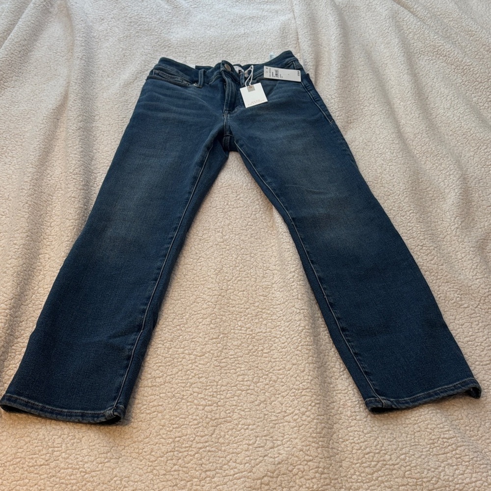Good American Women’s straight Blue Jeans